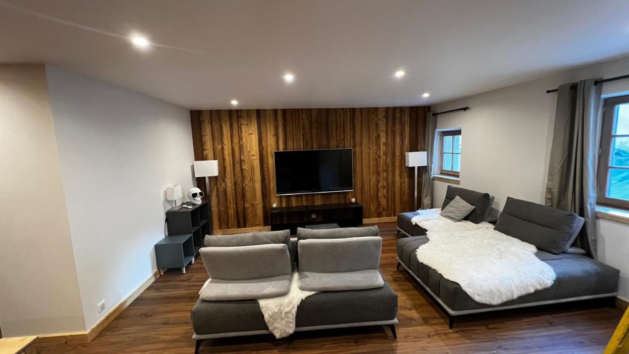 Maison Stabatio Appartement Margot Le Monetier-les-Bains Luaran gambar