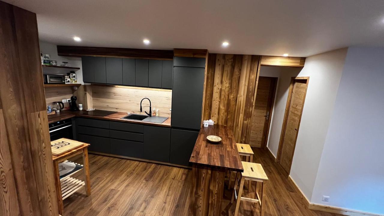 Maison Stabatio Appartement Margot Le Monetier-les-Bains Luaran gambar